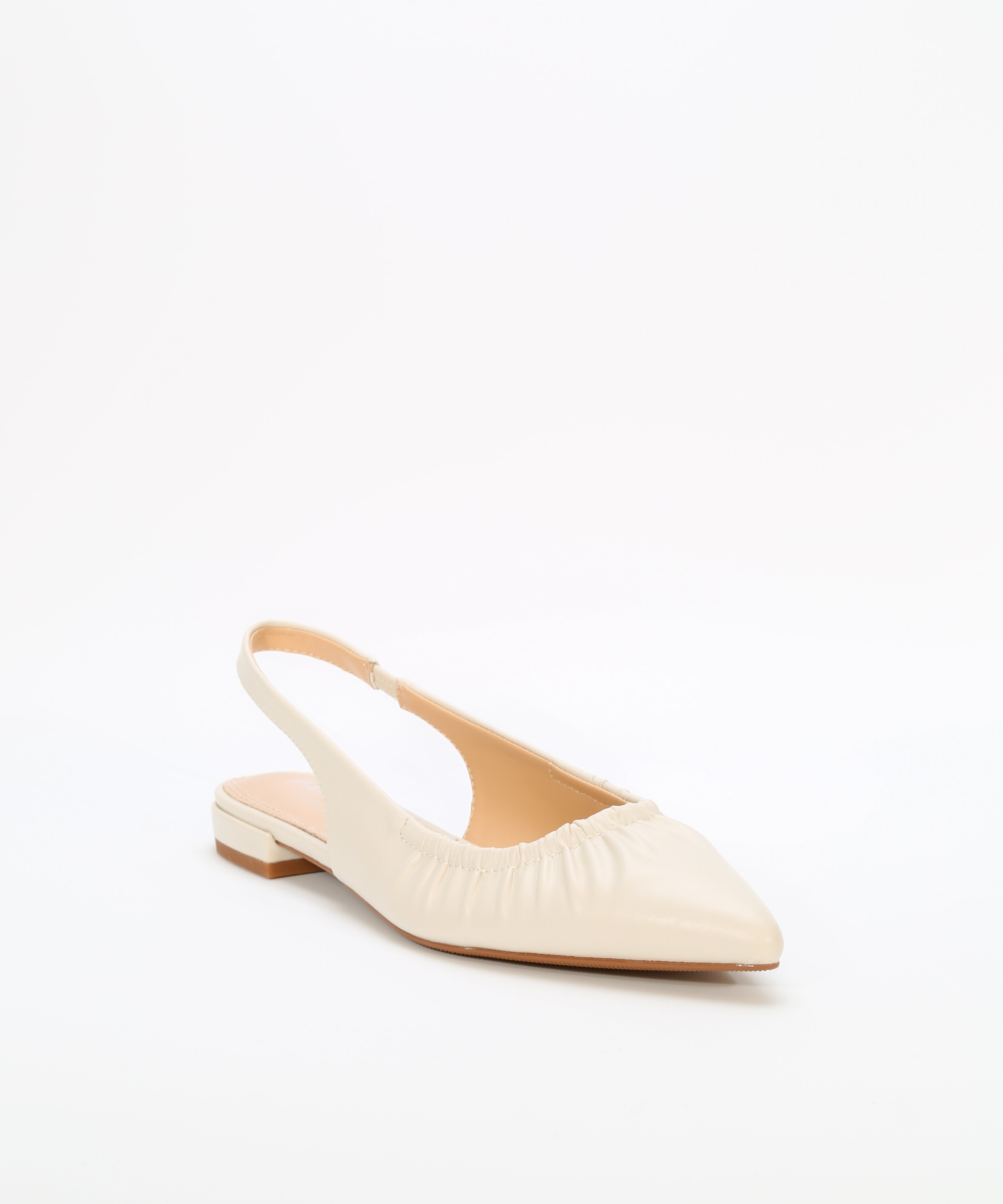 Sapato aberto atr&aacute;s pontiaguda image number null